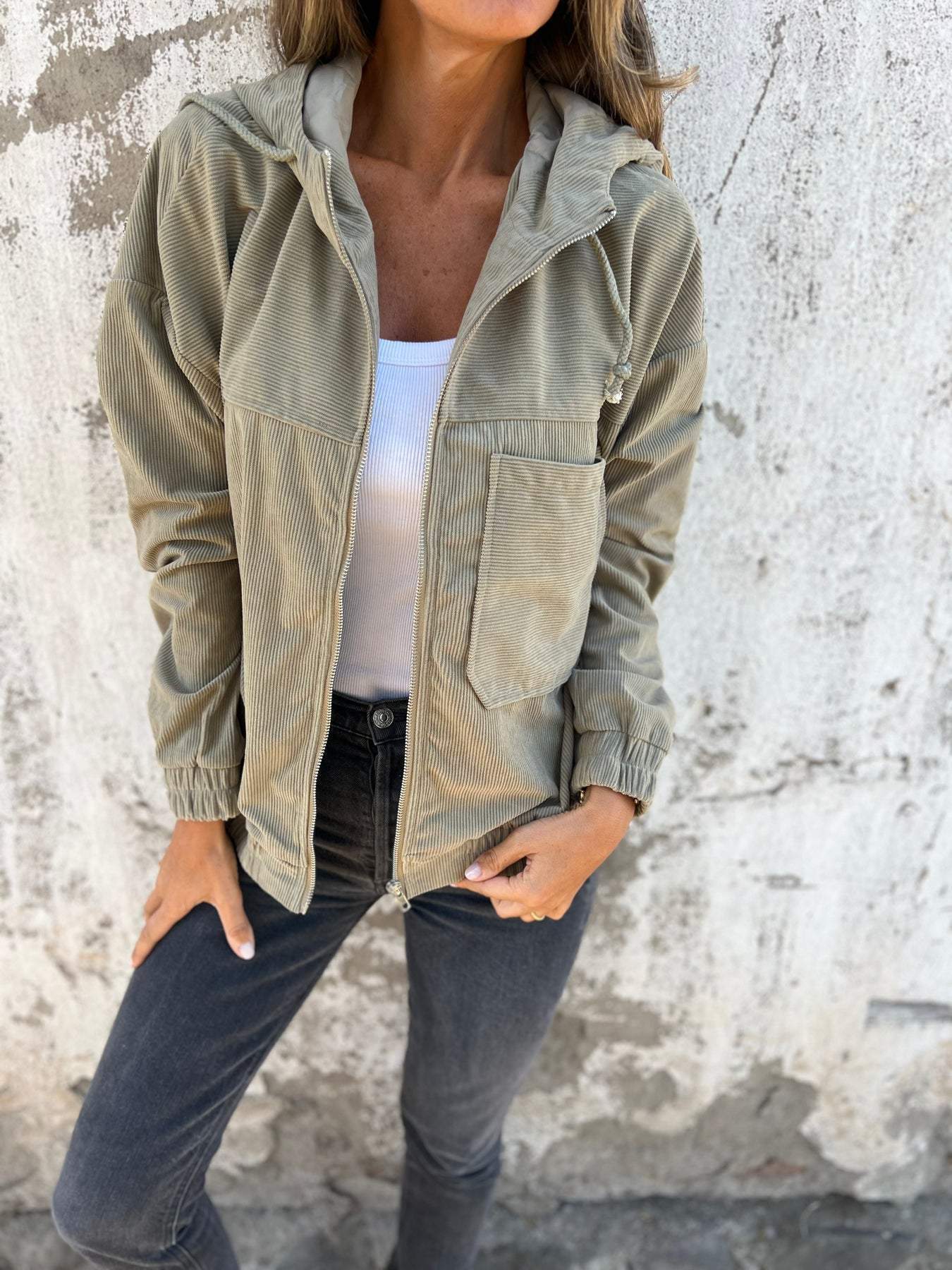 Iris | Casual Hooded Jacket