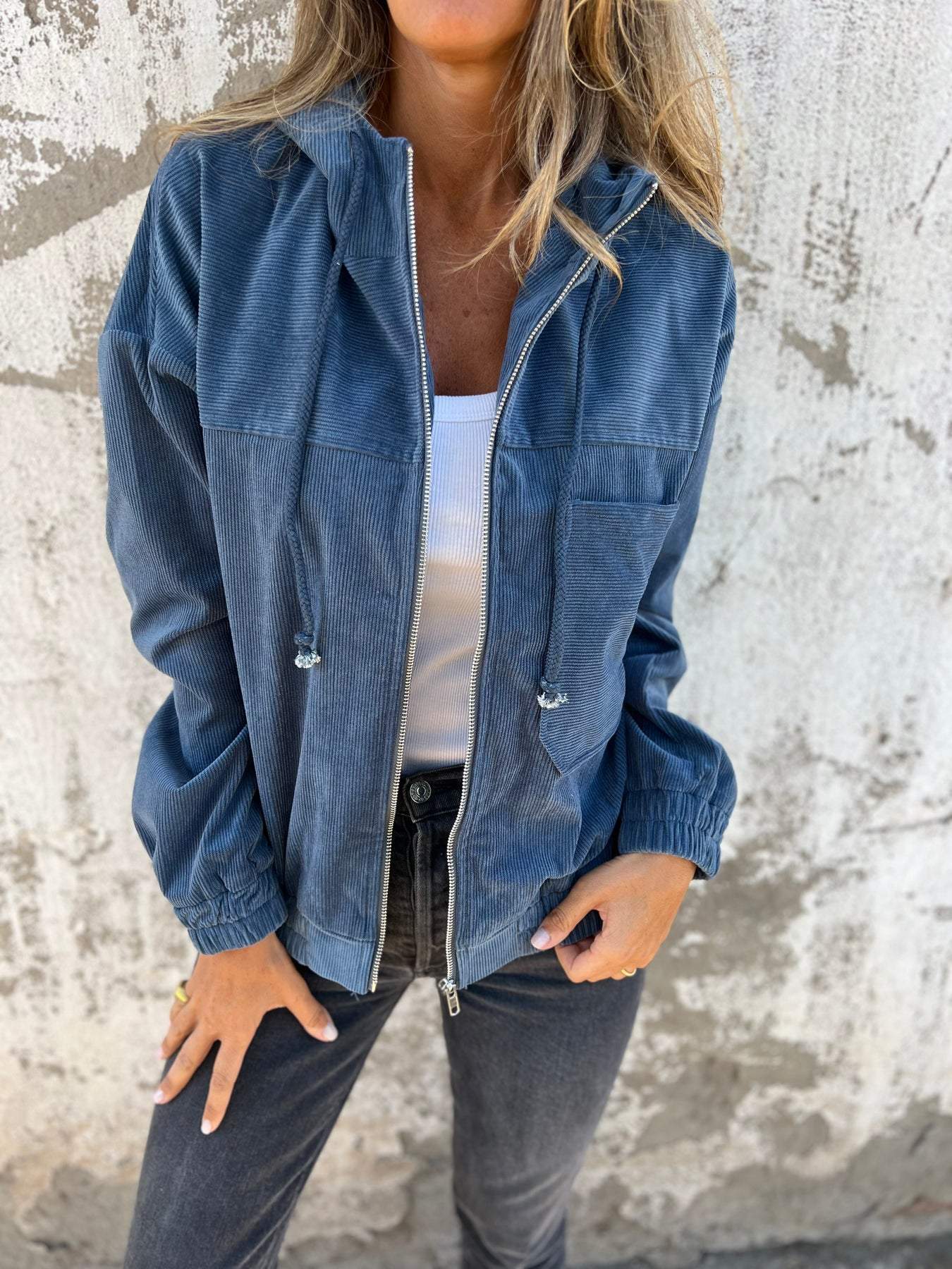 Iris | Casual Hooded Jacket