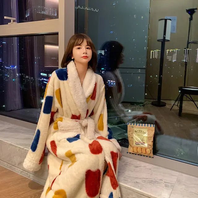 Idalia | Soft Warm Bathrobe