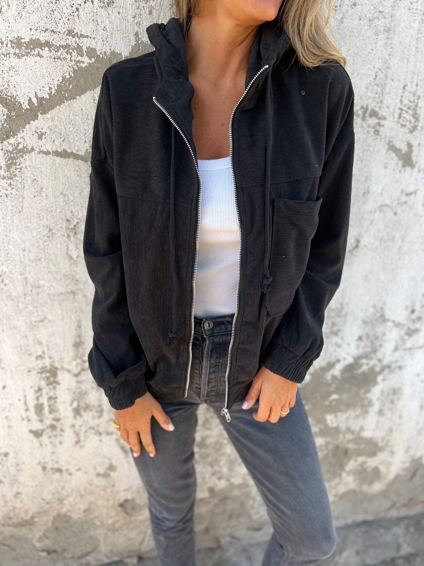 Iris | Casual Hooded Jacket
