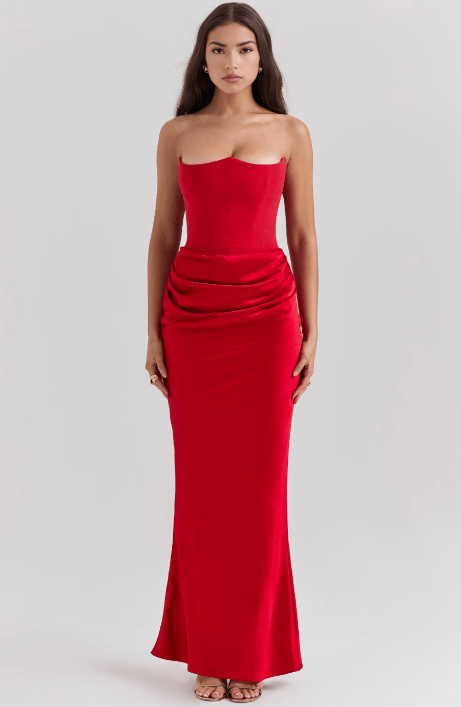 Clementine | Strapless Long Dress