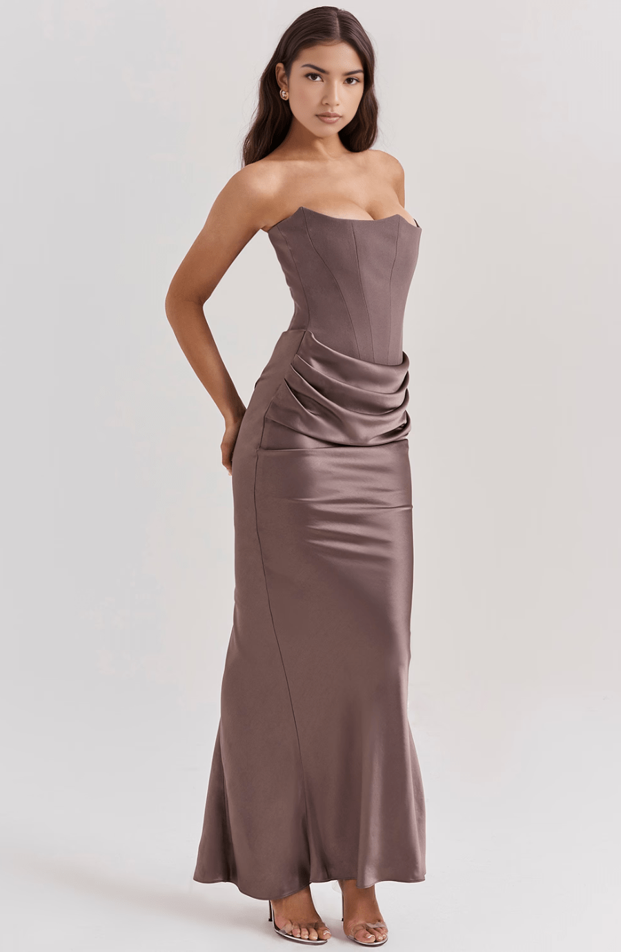 Clementine | Strapless Long Dress