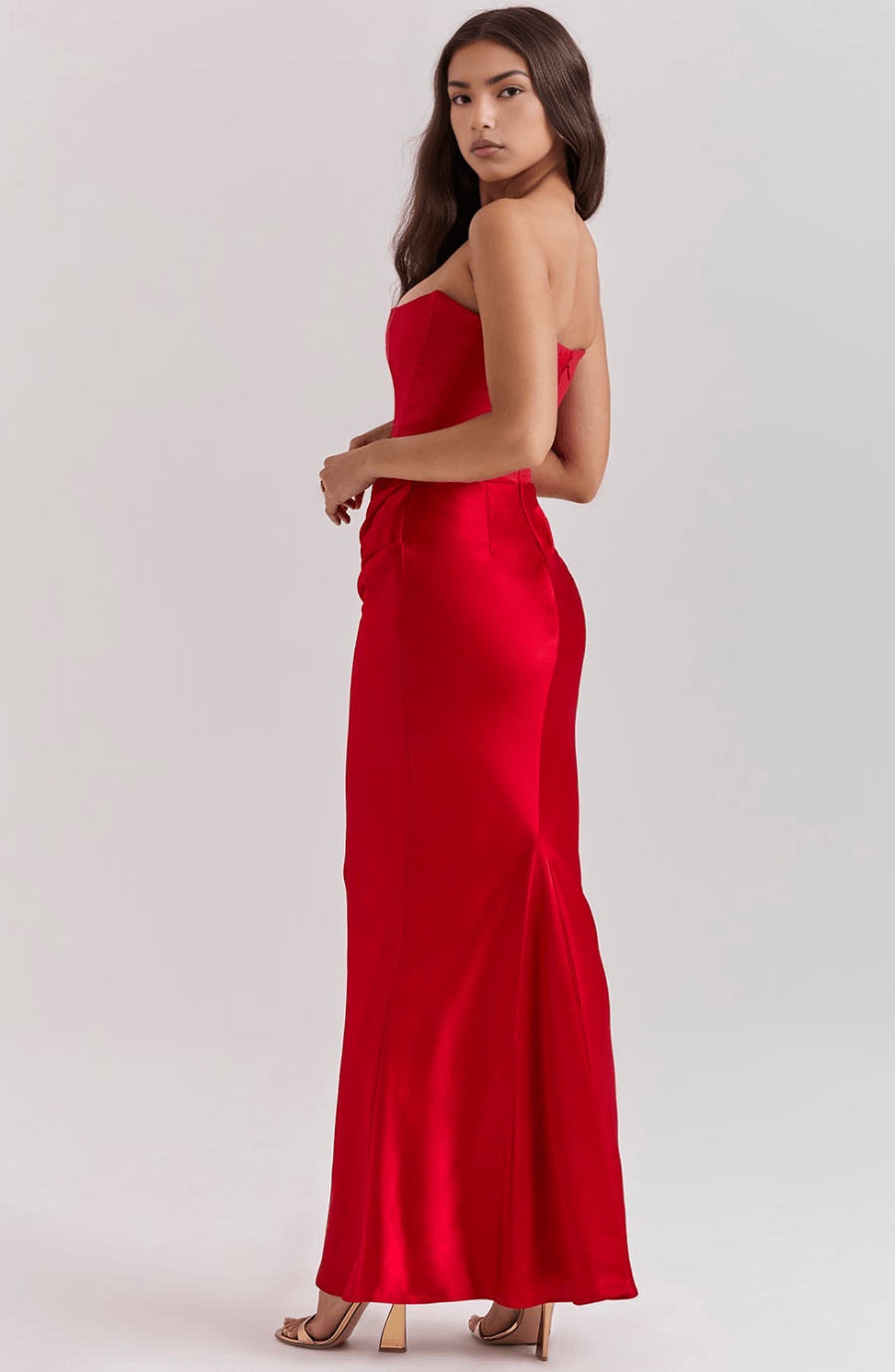 Clementine | Strapless Long Dress