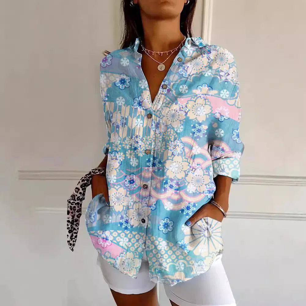 Brielle | Fashionable Printed Blouse