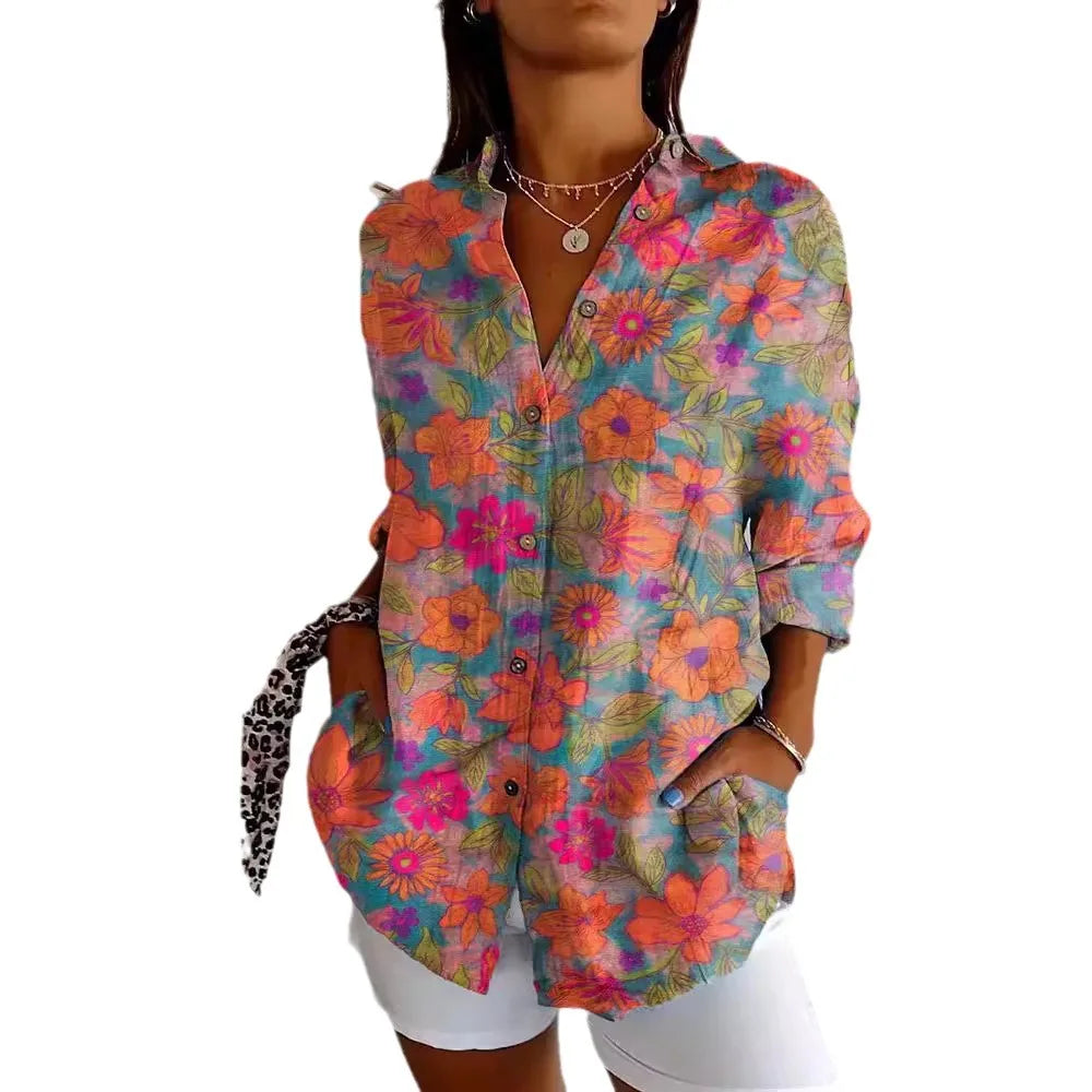 Brielle | Fashionable Printed Blouse