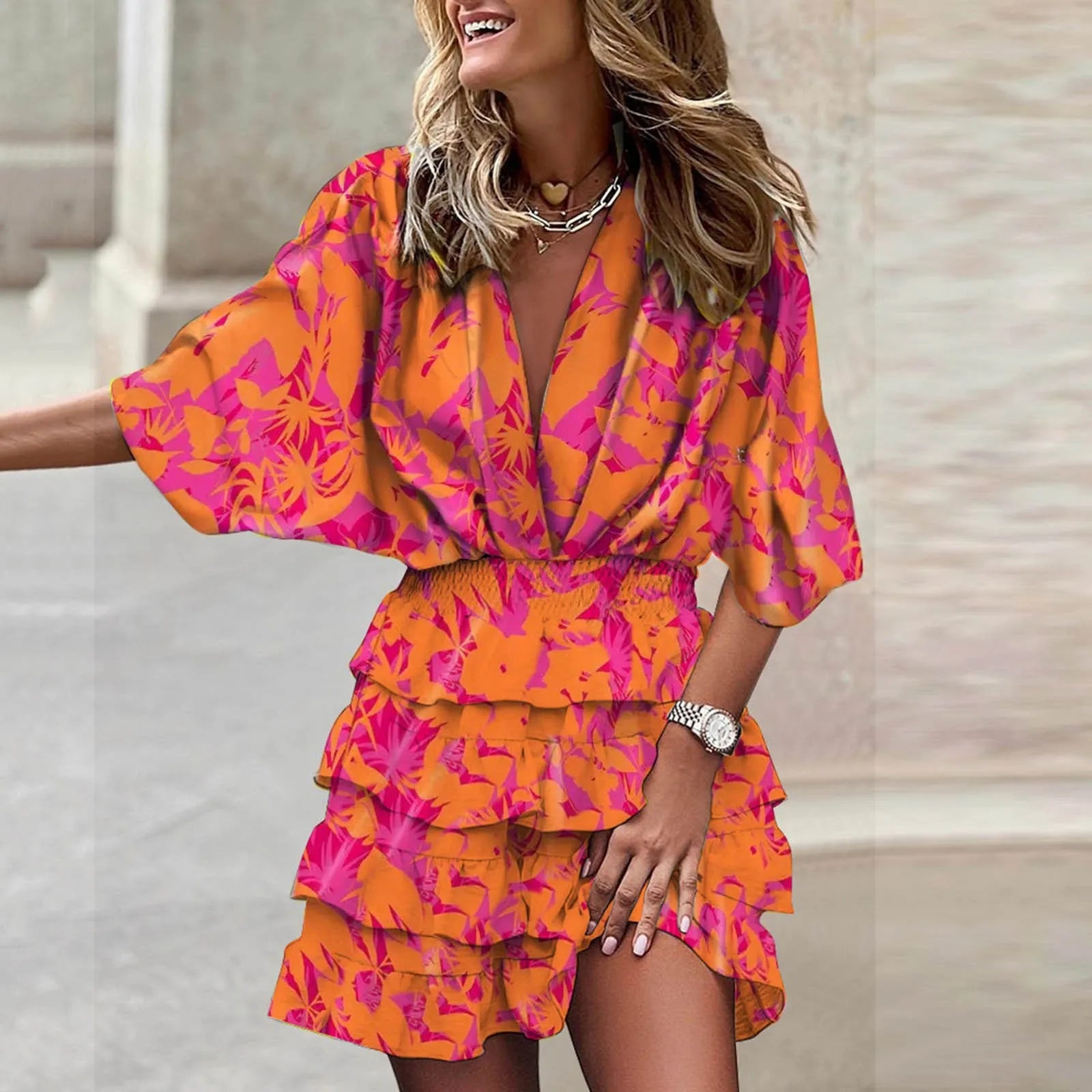 Niamh | Ruffle Summer Dress