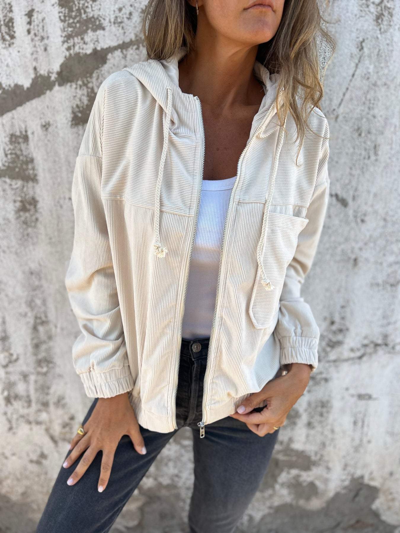 Iris | Casual Hooded Jacket