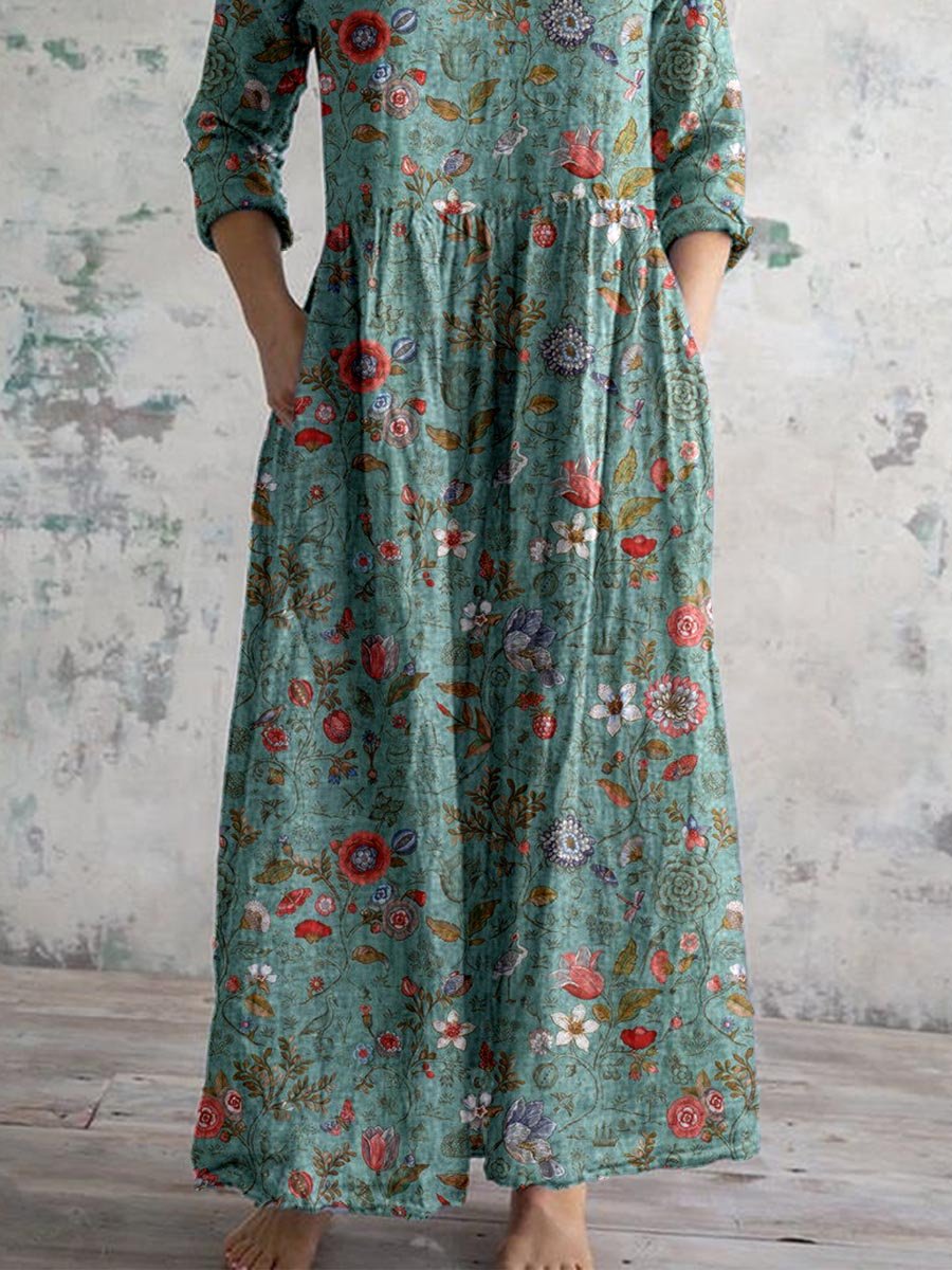 Sable | Floral Maxi Dress