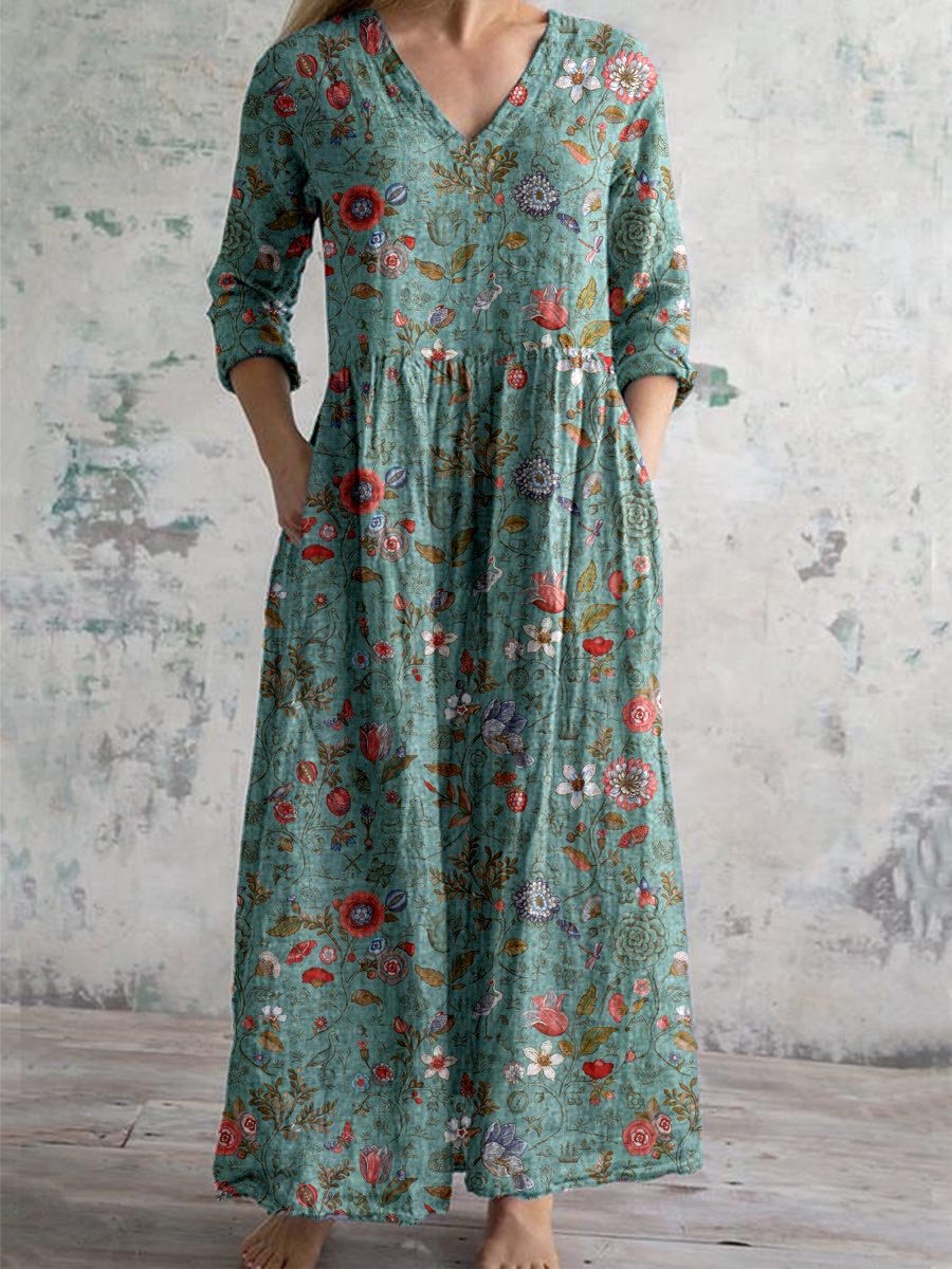 Sable | Floral Maxi Dress