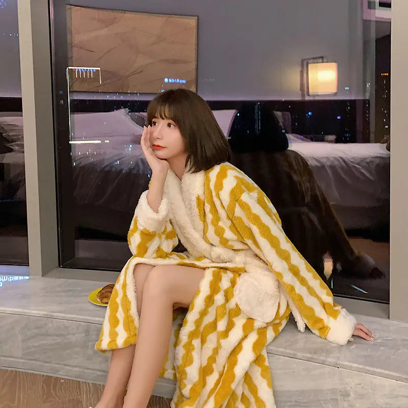 Idalia | Soft Warm Bathrobe