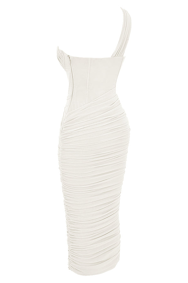 Vittoria | Asymmetric Midi Dress