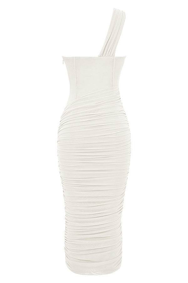 Vittoria | Asymmetric Midi Dress