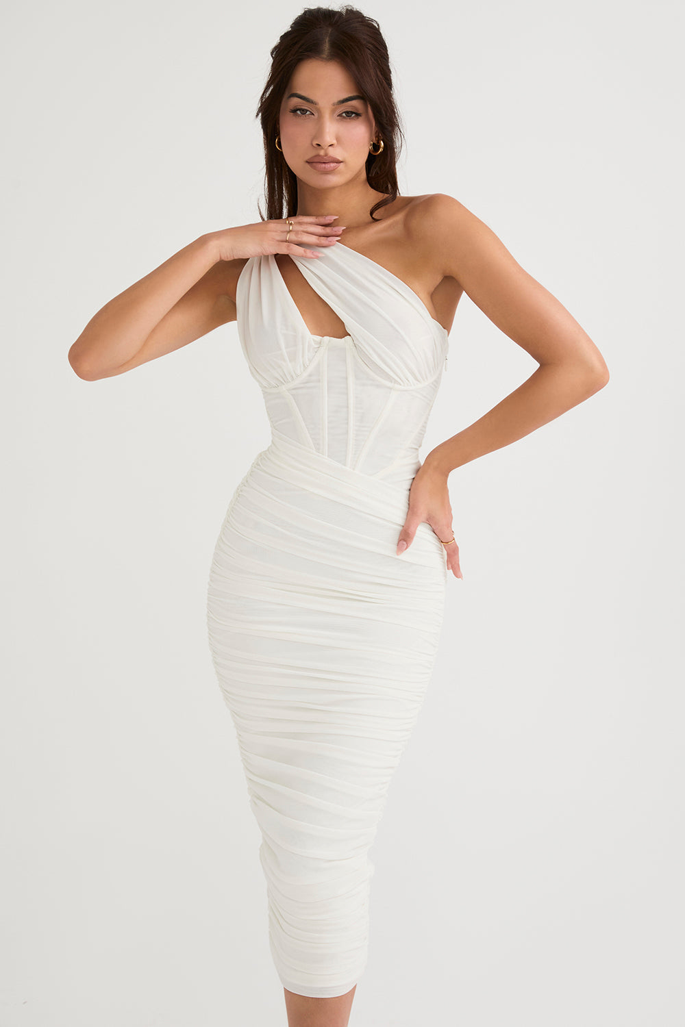 Vittoria | Asymmetric Midi Dress