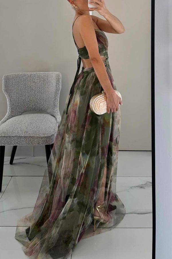 Zaina | Lace Long Dress