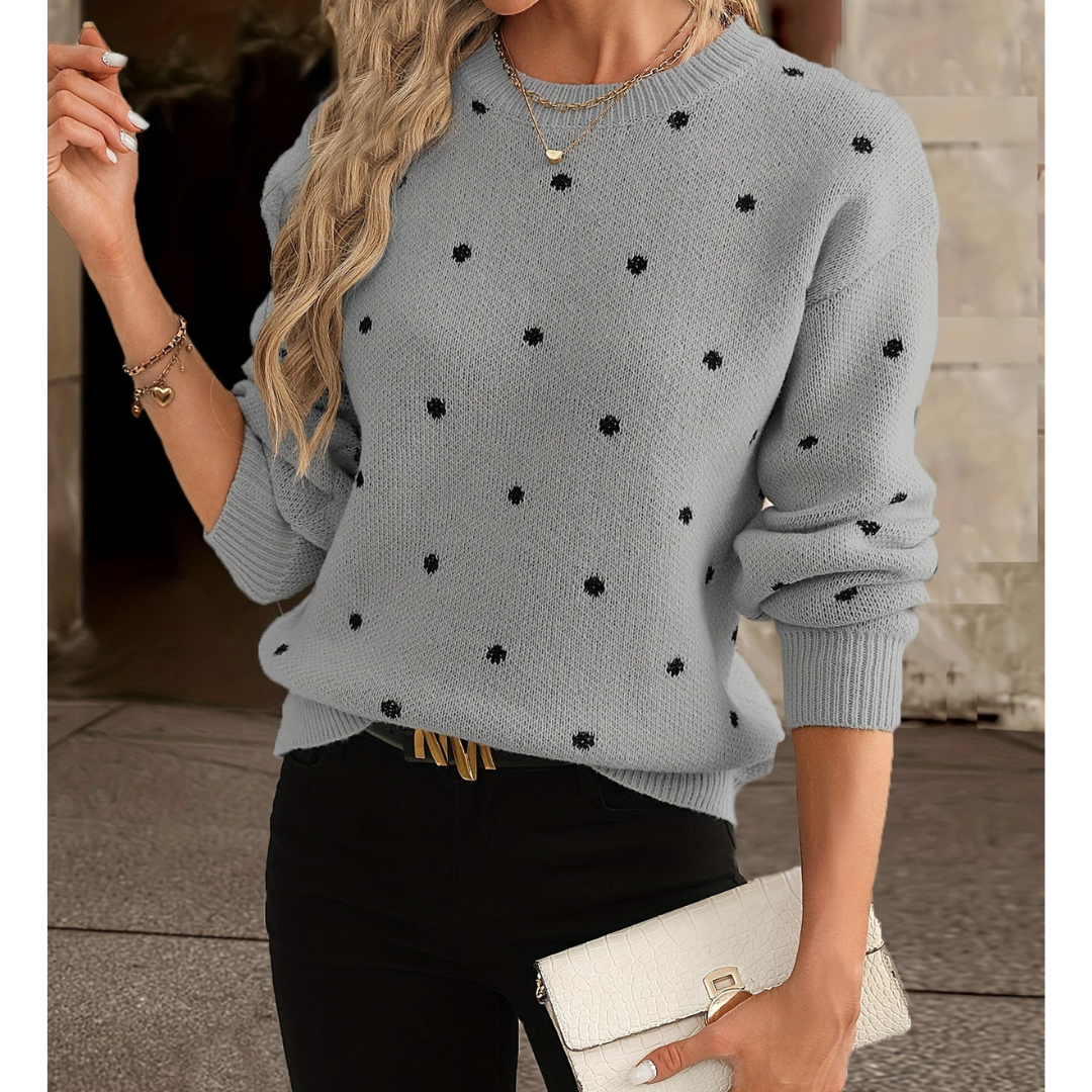 Adeline | Knit Crew Neck Sweater