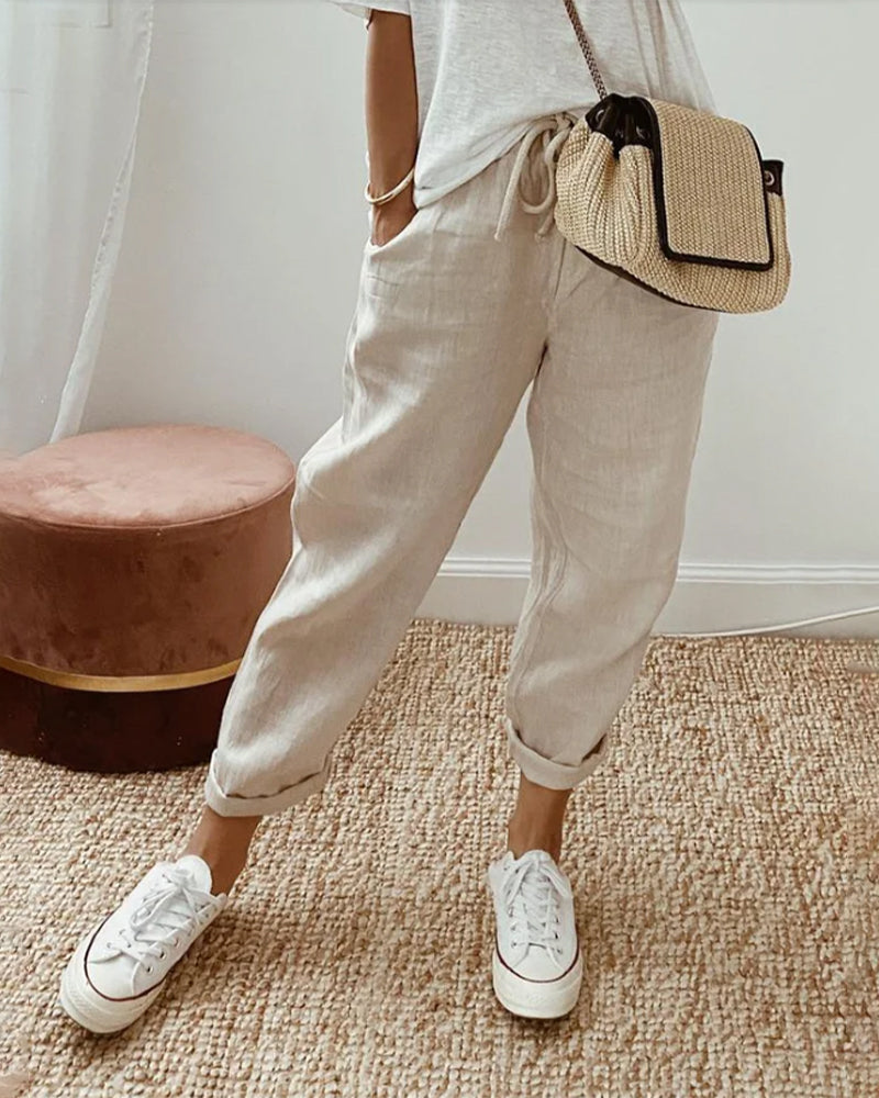 Savannah | Anti-Sweat Linen Pants