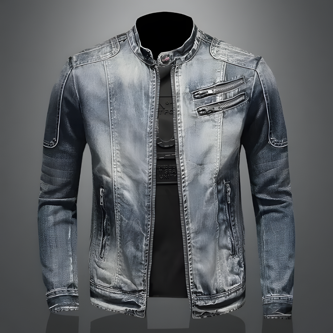 Alex | Retro Denim Jacket