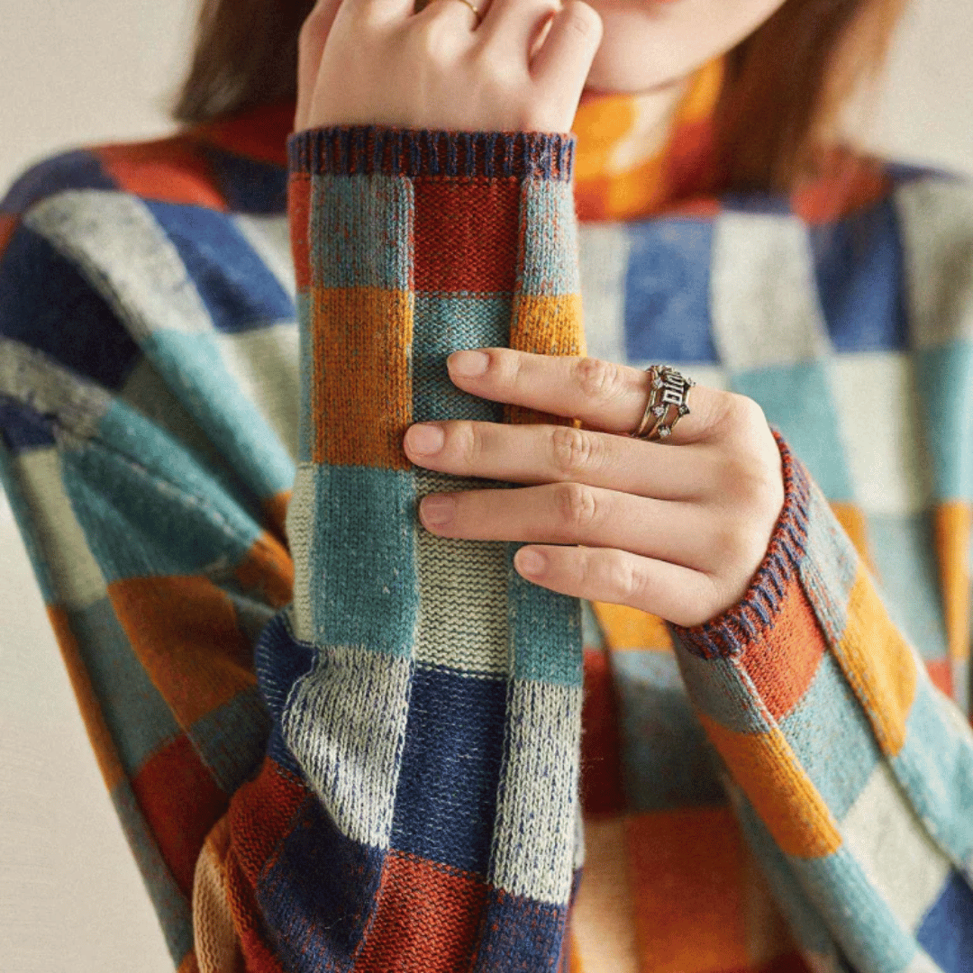 Carlyle | Cashmere Patchwork Sweater