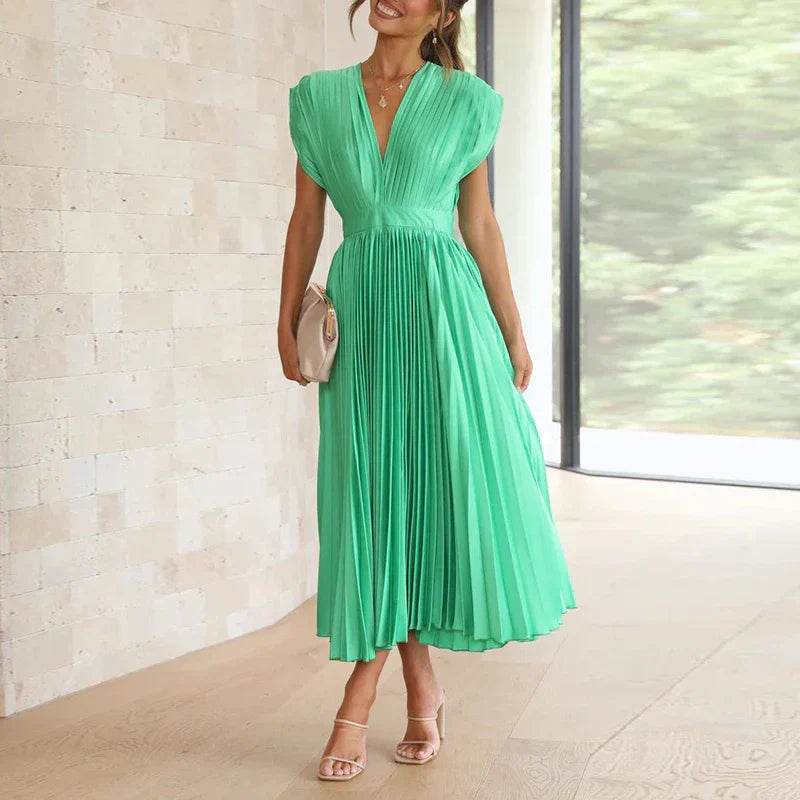 Arianne | V-neck Maxi Dress