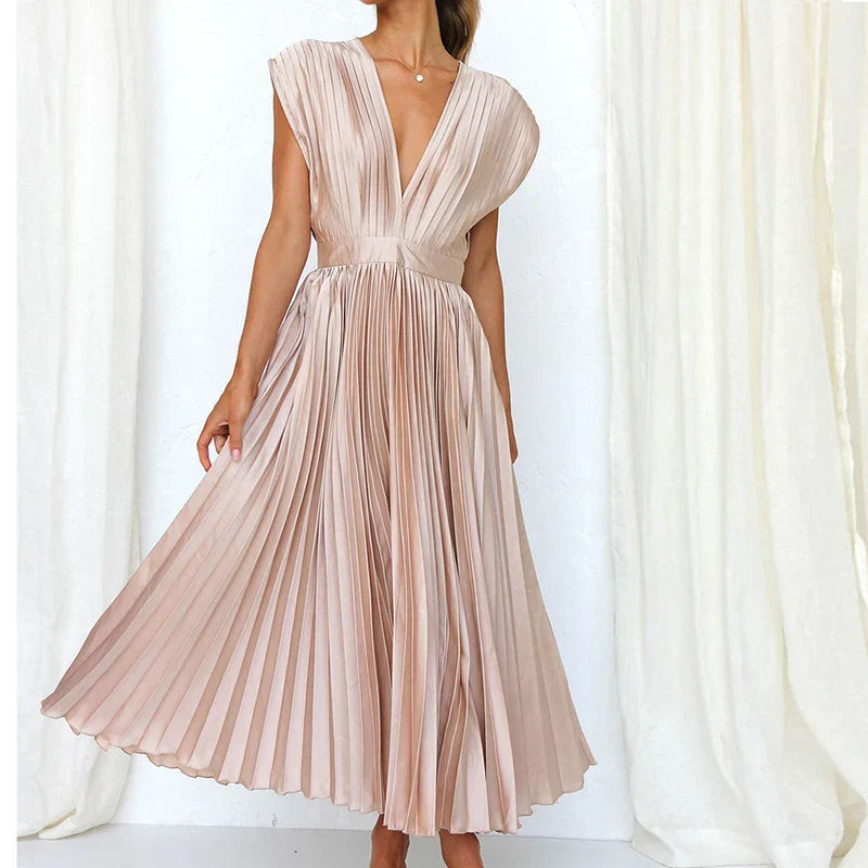 Arianne | V-neck Maxi Dress