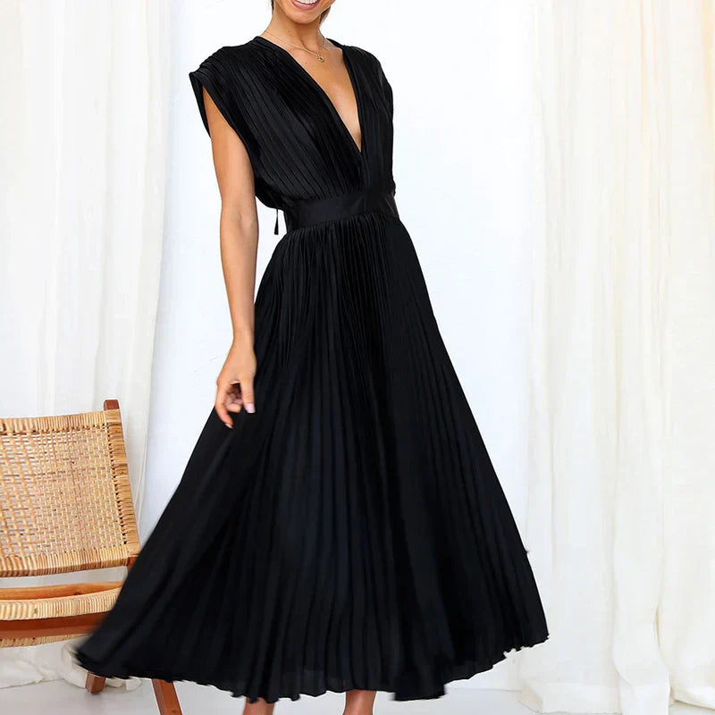 Arianne | V-neck Maxi Dress