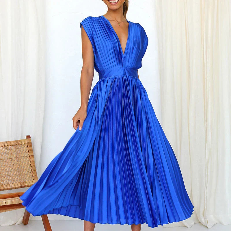 Arianne | V-neck Maxi Dress