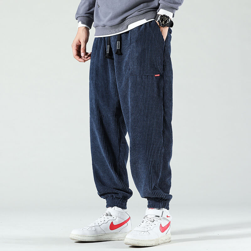 Griffin | Corduroy Casual Trousers