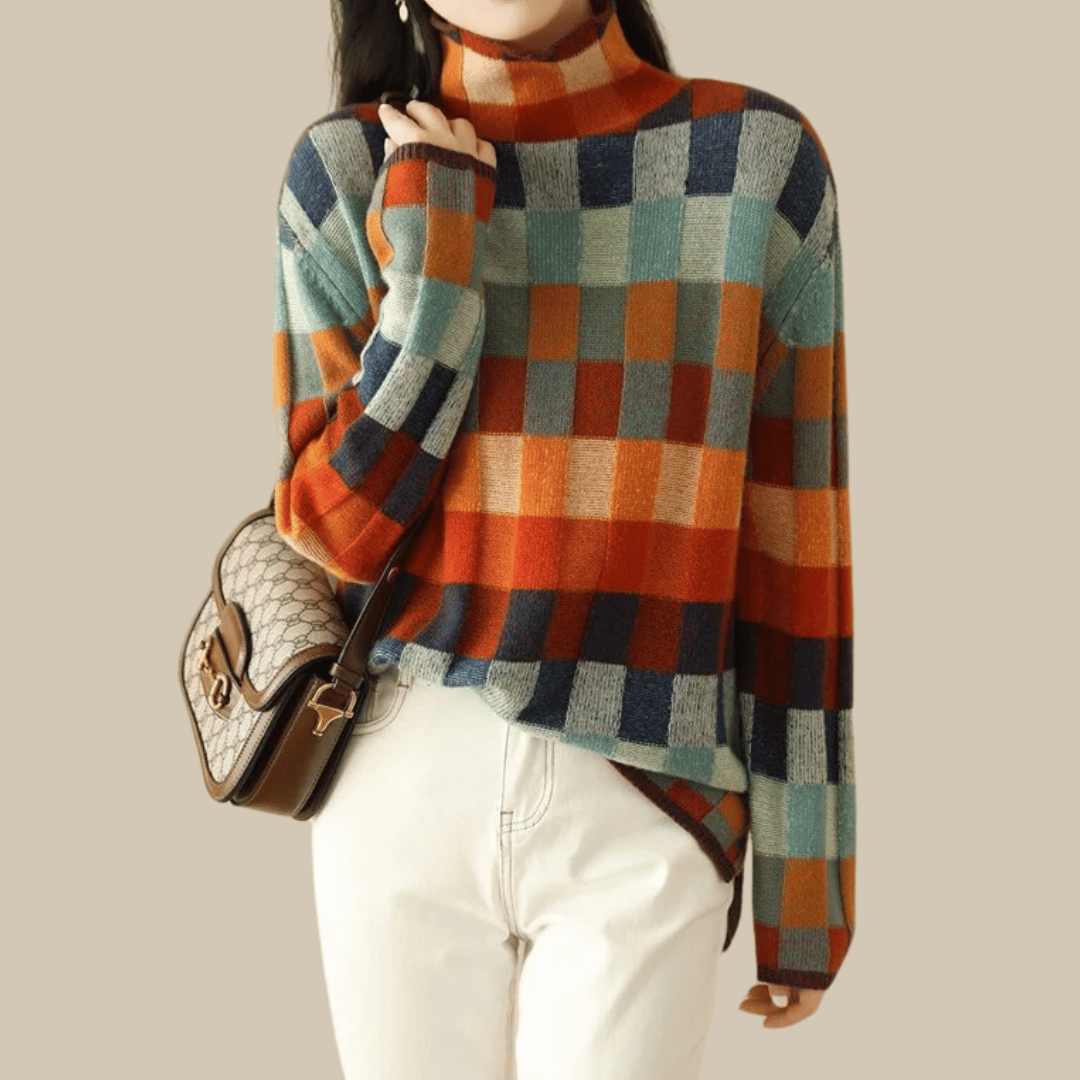 Carlyle | Cashmere Patchwork Sweater