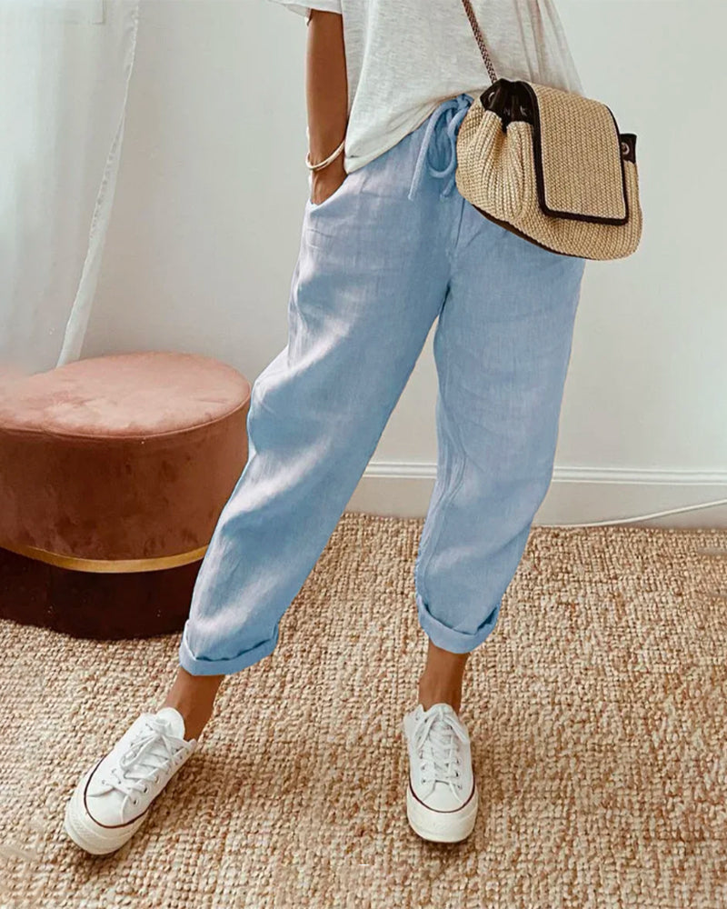 Savannah | Anti-Sweat Linen Pants