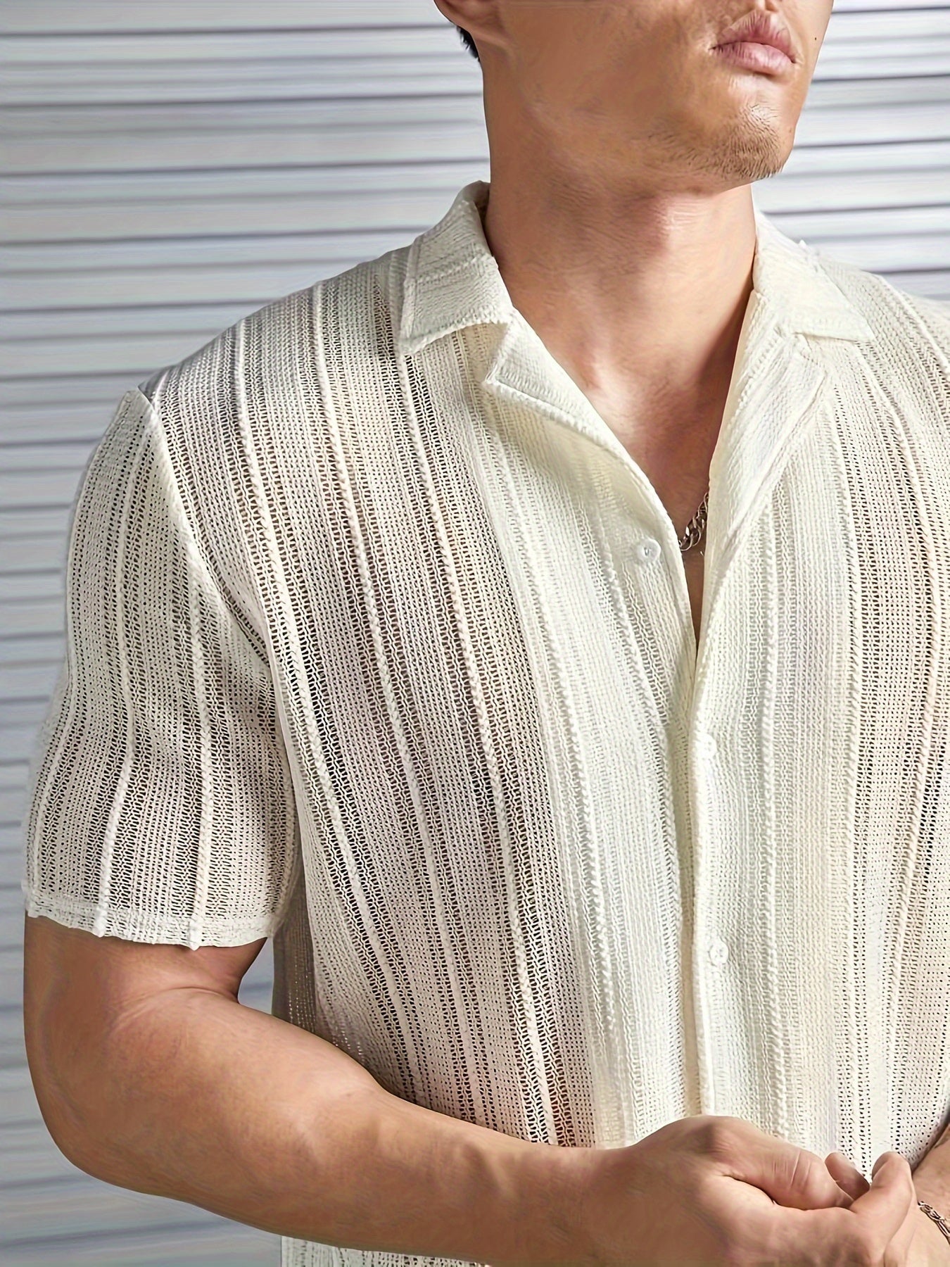 Nicholas | Woven Stripes Shirt