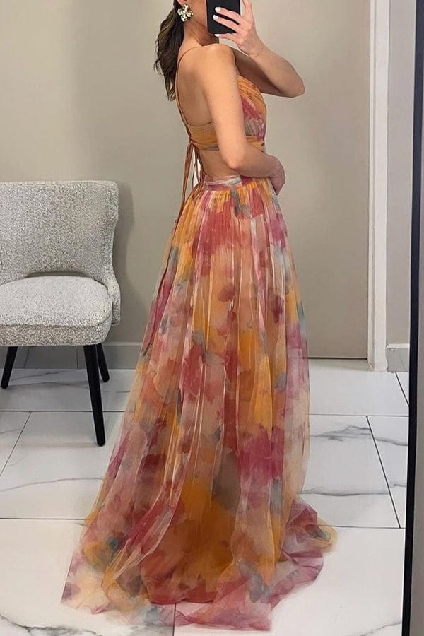 Zaina | Lace Long Dress