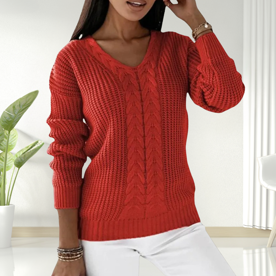 Maeve | Scandinavian Knitted Sweater