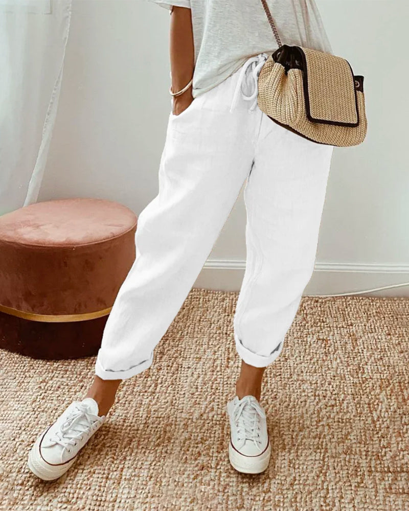 Savannah | Anti-Sweat Linen Pants