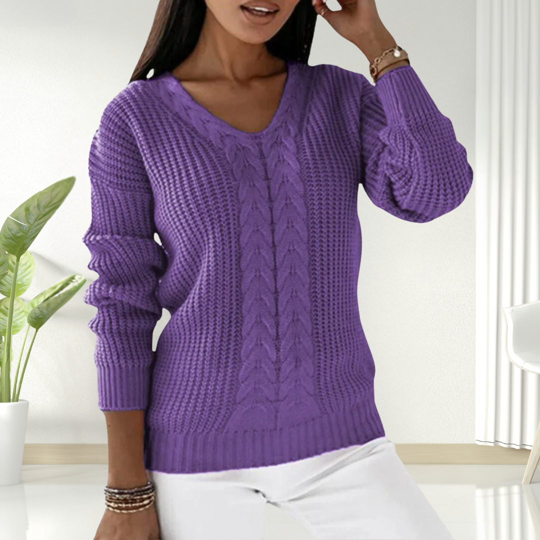 Maeve | Scandinavian Knitted Sweater