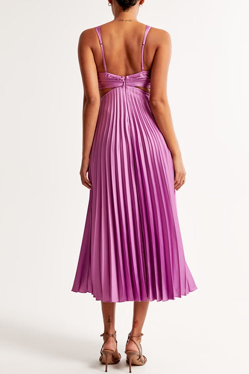 Courtney | Pleated Maxi Dress