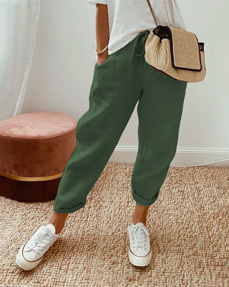 Savannah | Anti-Sweat Linen Pants