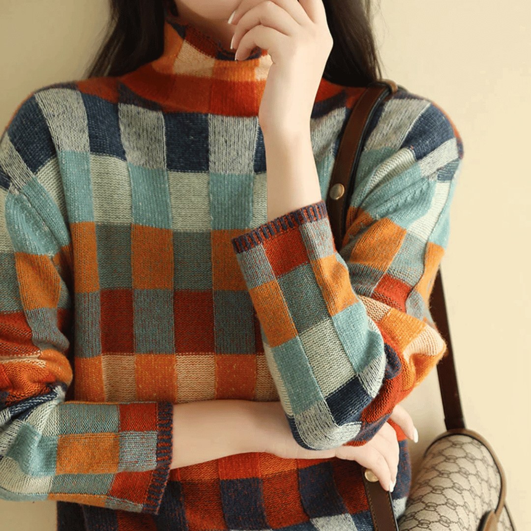 Carlyle | Cashmere Patchwork Sweater