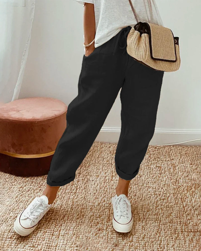 Savannah | Anti-Sweat Linen Pants