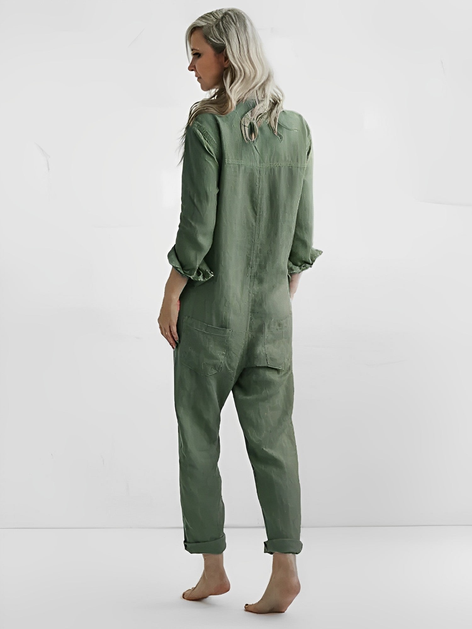 Jovie | Green Jumpsuit