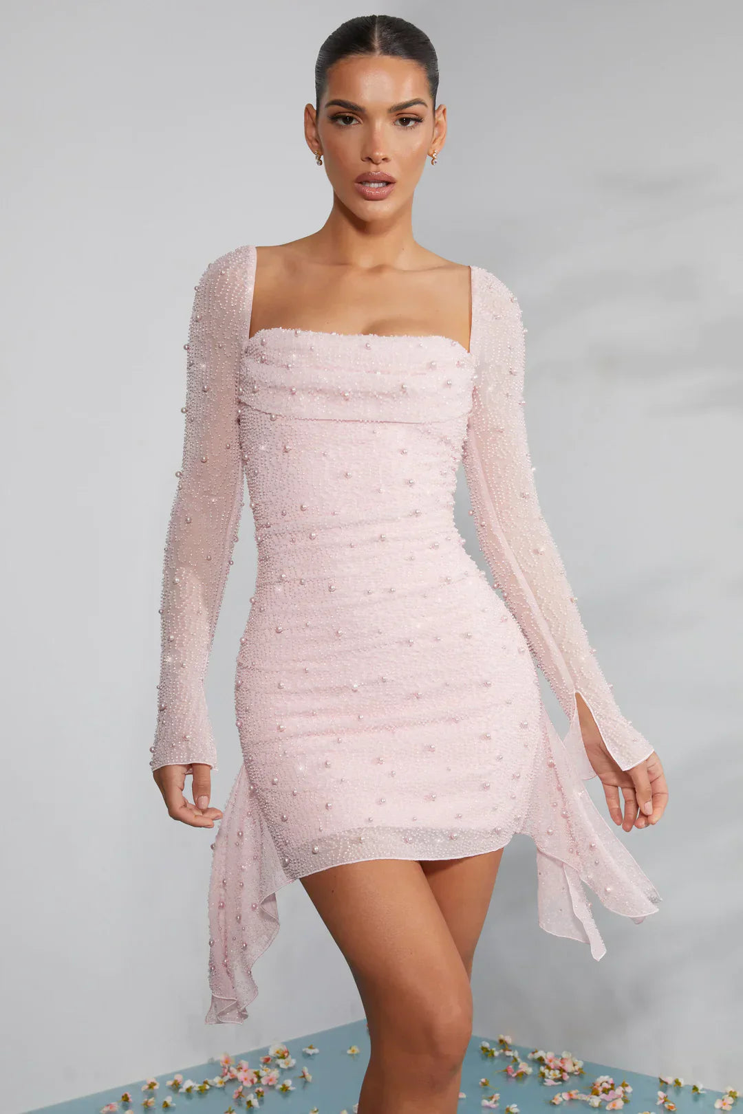 Honoria | Long-Sleeved Mini Dress