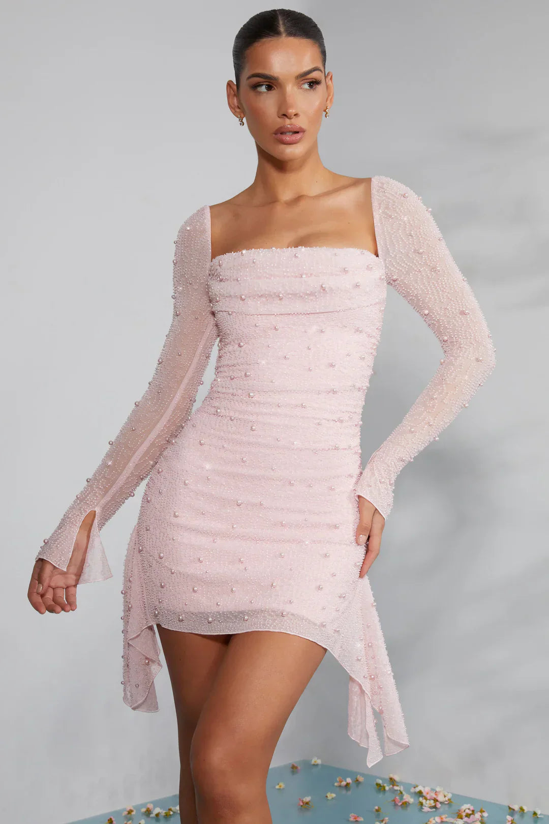 Honoria | Long-Sleeved Mini Dress