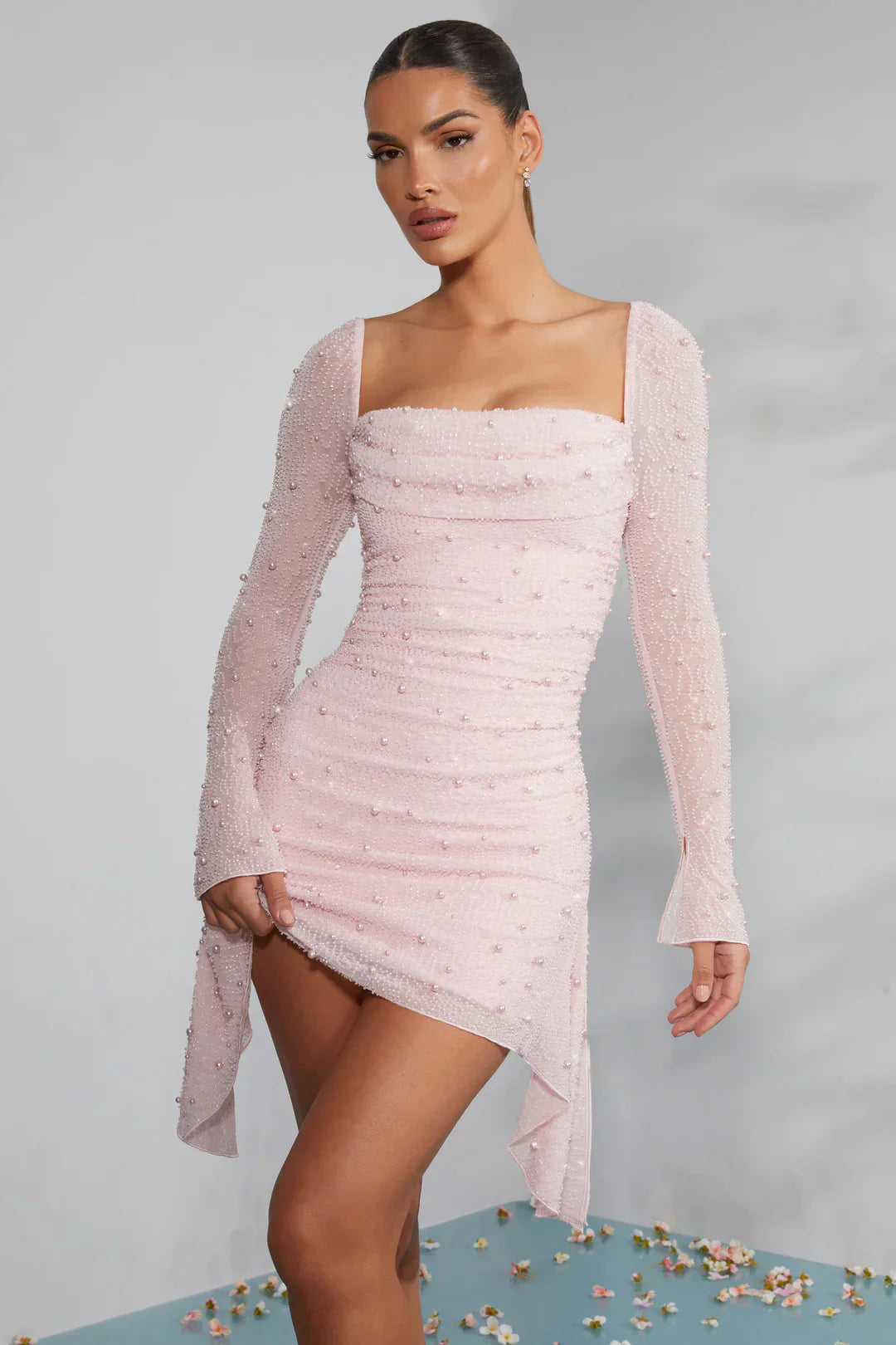 Honoria | Long-Sleeved Mini Dress