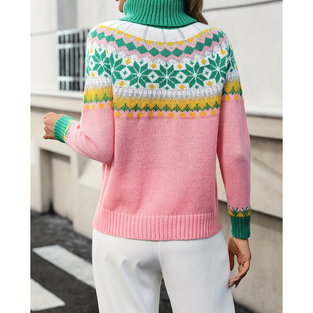 Amalia | Knitted Long Sleeve Sweater