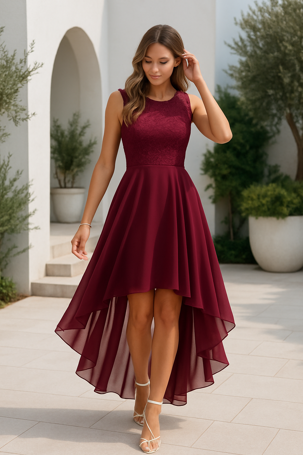 Bliss | Asymmetric Evening Dress