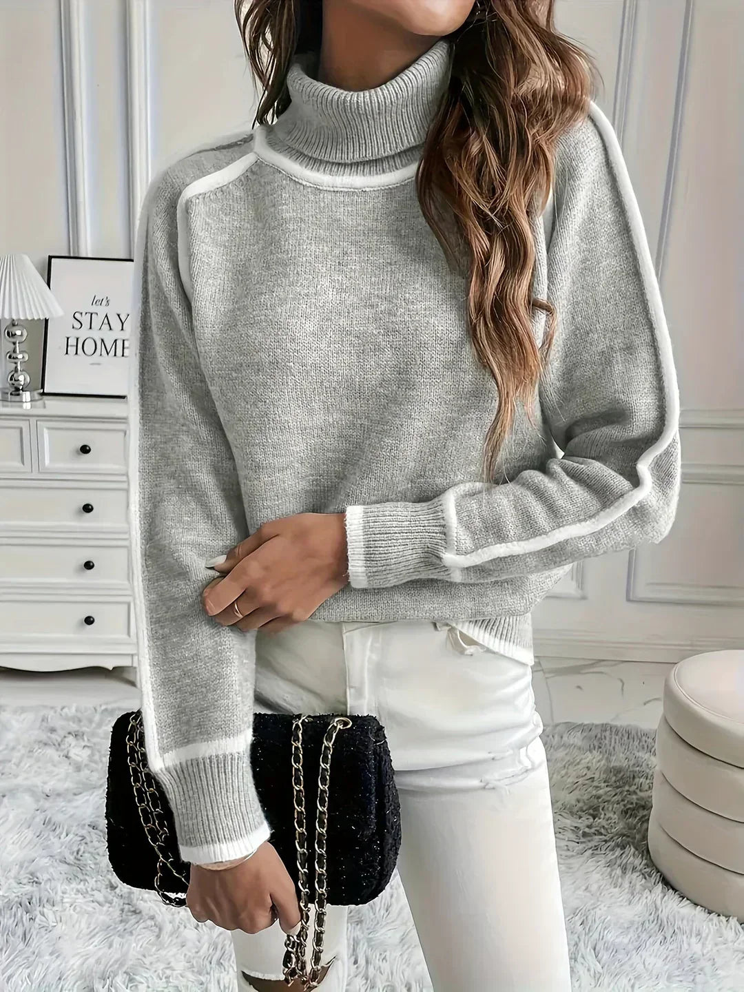 Davina | Cozy Turtleneck Jumper