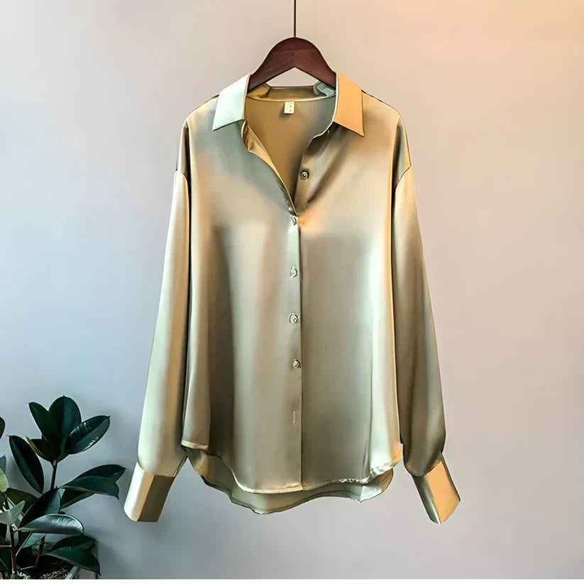 Cali | Elegant Silk Shirt