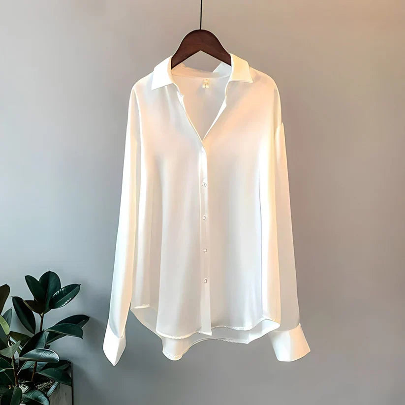 Cali | Elegant Silk Shirt