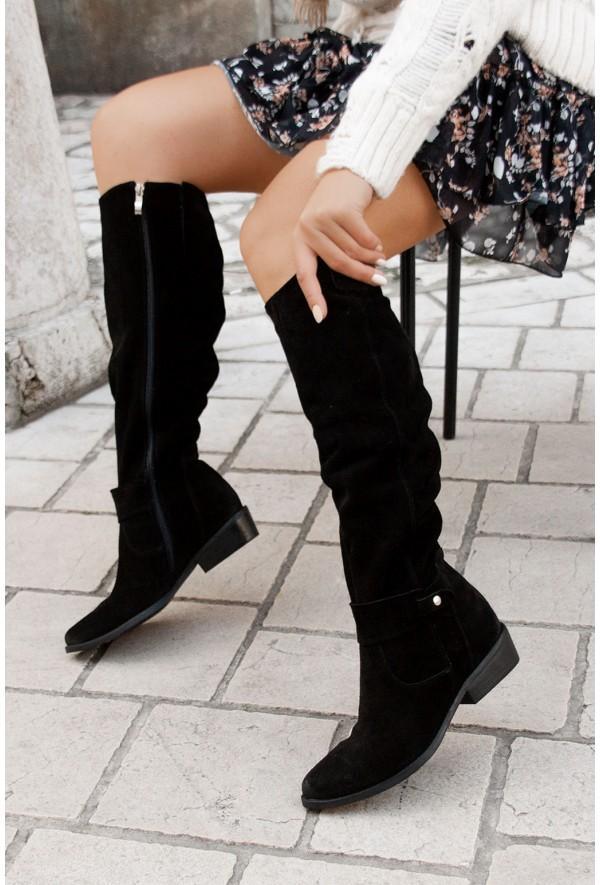 Leonie | Knee-High Leather Boots