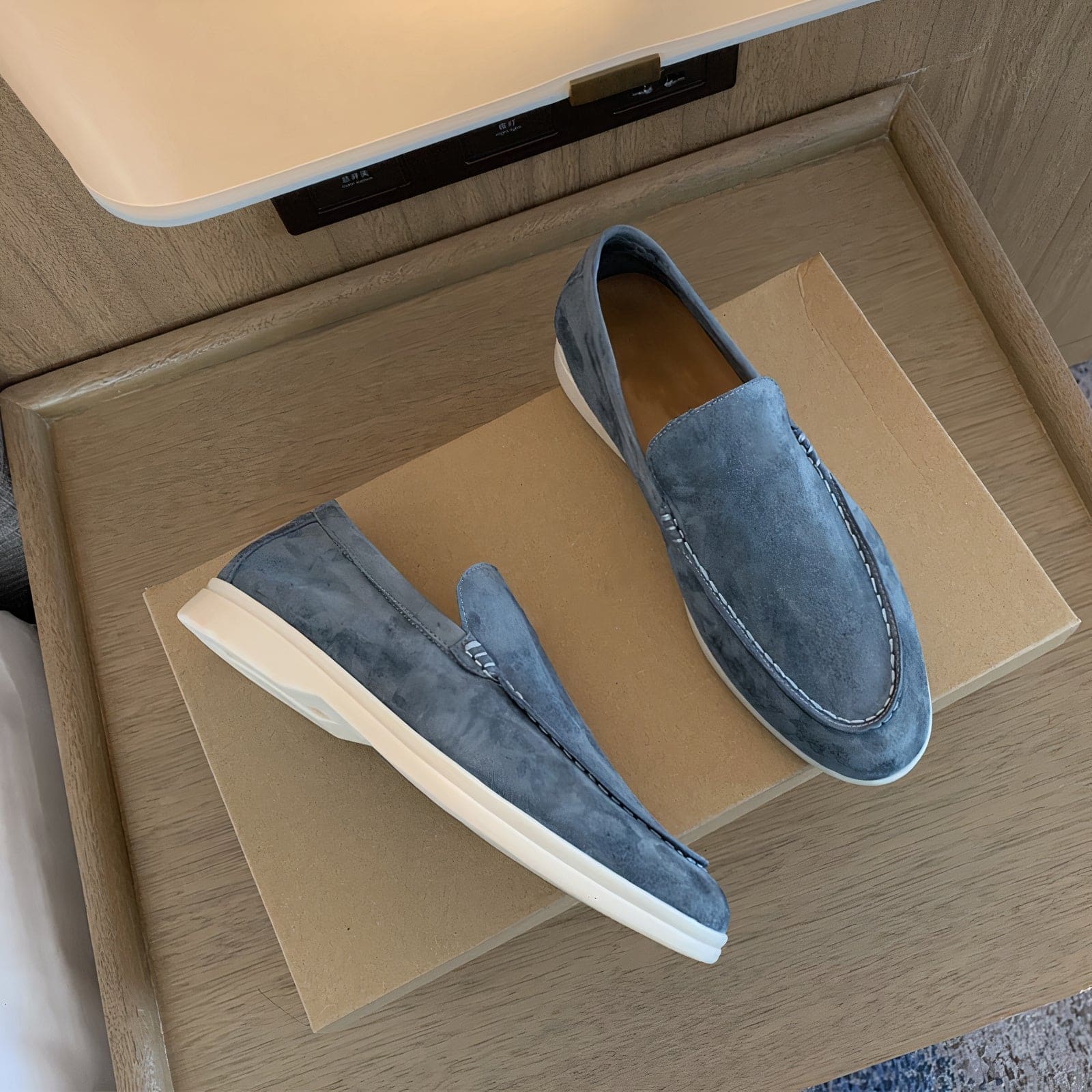 George | Lightweight Leather Loafers