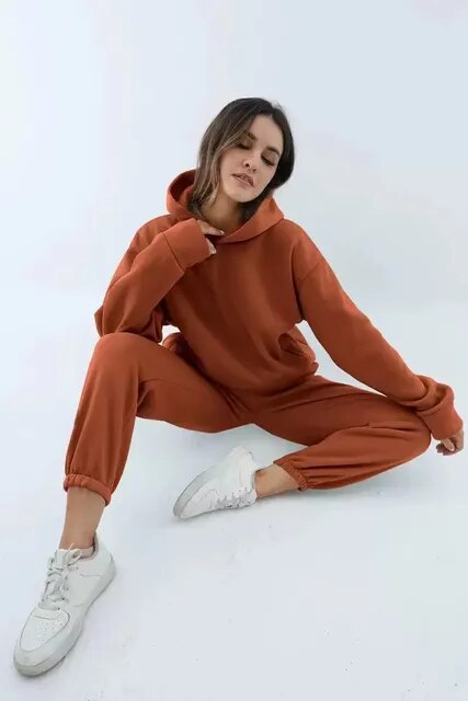 Serenella | Hoodie Sweatpants Set